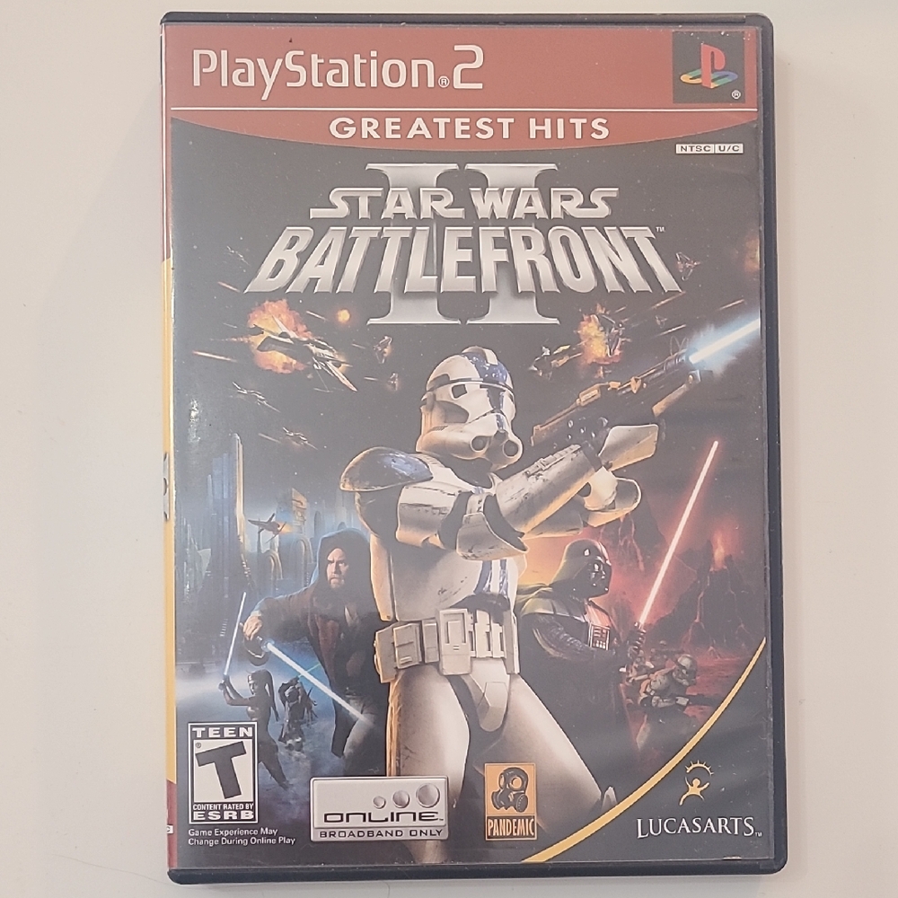 Star‎ Wars Battlefront II for PlayStation 2 Video Game